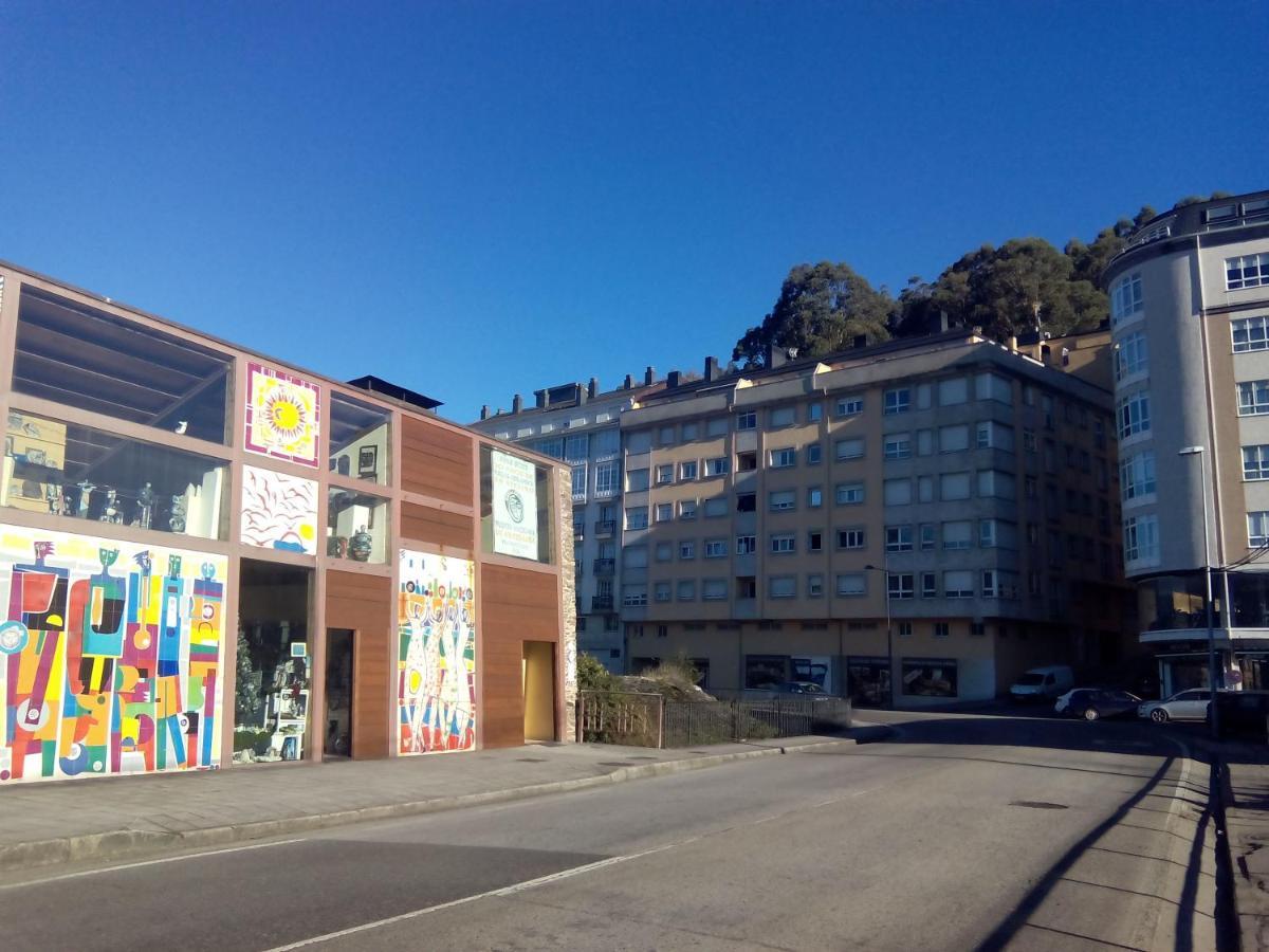 Solaina Parking Gratuito Lägenhet Viveiro Exteriör bild